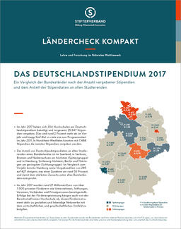 Ländercheck kompakt: Deutschlandstipendium (Cover)