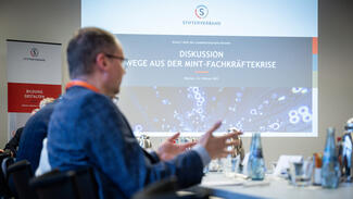 Veranstaltung "Wege aus der MINT-Fachkräftekrise" (Foto: Hannes von der Fecht)