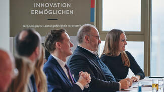 Round Table des Landeskuratoriums Hessen/Rheinland-Pfalz/Saarland am 21. März 2023 (Foto: Piotr Banczerowski)