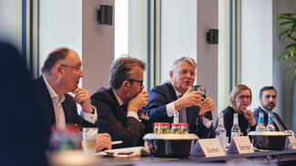 Round Table des Landeskuratoriums Hessen/Rheinland-Pfalz/Saarland am 21. März 2023 (Foto: Piotr Banczerowski)