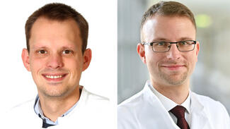 Marcel-Alexander Kamp & Matthias Mäurer (Foto: UKD/UKJ/Michael Szabo)