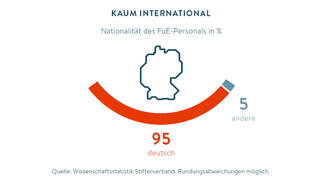 Mangelnde Internationalität von FuE-Personal