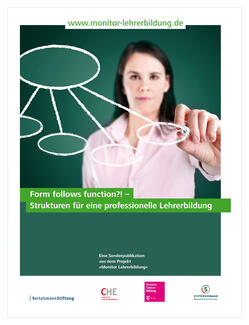 Monitor Lehrerbildung: Form follows function (Cover)