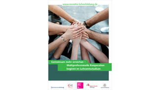 Publikation "Multiprofessionelle Kooperation beginnt im Lehramtsstudium" (Cover)