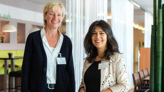 Netzwerk "Stark durch Diversität": Heike de Boer und Nazli Hodaie (Foto: Simon Bierwald)