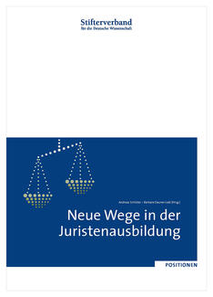 Neue Wege in der Juristenausbildung