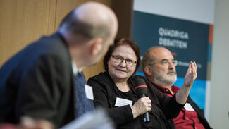 Quadriga Debatte am 5. Dezember 2018 (Foto: Kay Herschelmann)