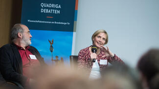 Quadriga Debatte am 5. Dezember 2018 (Foto: Kay Herschelmann)