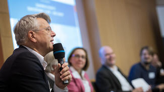 Quadriga Debatte am 5. Dezember 2018 (Foto: Kay Herschelmann)