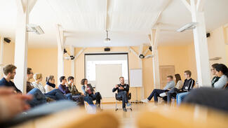 Sommerakademie Deutschlandstipendium 2019 (Foto: Kay Herschelmann)