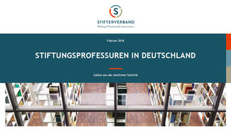 Stiftungsprofessuren in Deutschland (Februar 2018)