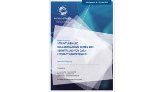 Strukturen und Kollaborationsformen zur Vermittlung von Data-Literacy-Kompetenzen (Cover)