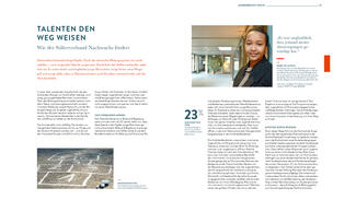 Tätigkeitsbericht des Stifterverbandes 2015/16 (Seiten 12/13)