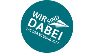 Tag der Bildung 2017: Wir sind dabei (Logo)