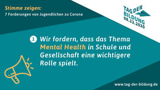 Sieben Forderungen zum Tag der Bildung