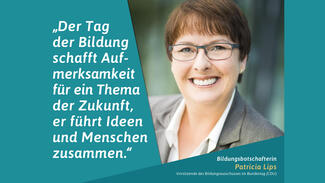 Tag der Bildung 2015 - Statement von Patricia Lips