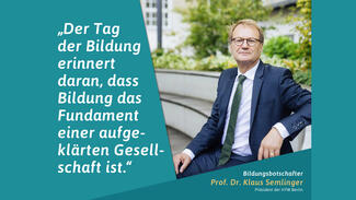 Tag der Bildung 2015 - Statement von Klaus Semlinger