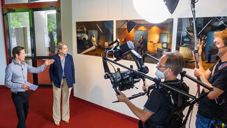 Ausstellung "20 Jahre Communicator-Preis" (Foto: David Ausserhofer)